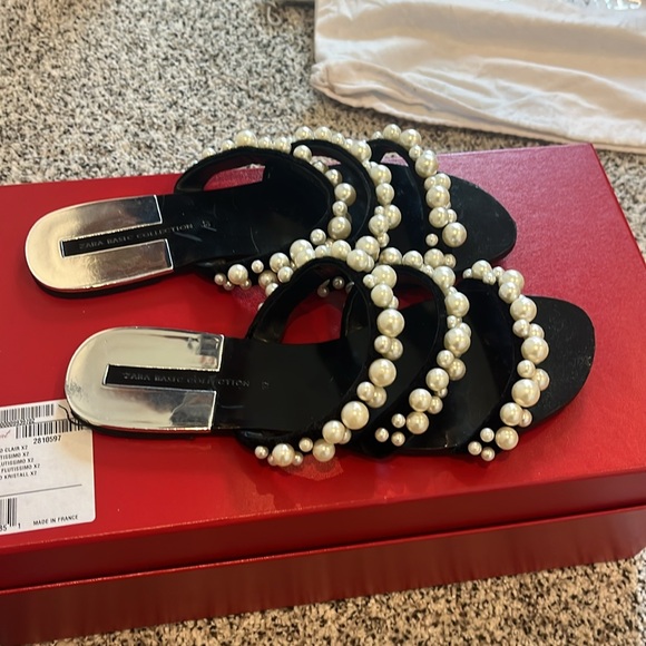 Zara pearl slides - Picture 5 of 5